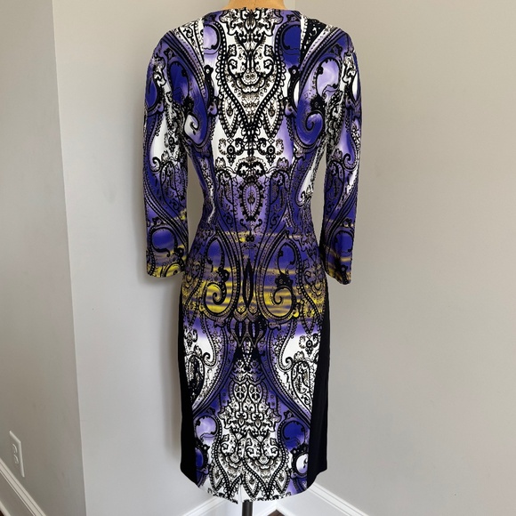 ETRO Paisley Print Knee-Length Dress - Size 48 (US-12) - Picture 4 of 6